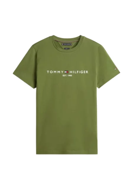 Tricou Tommy Hilfiger verde