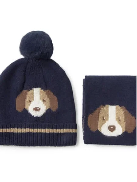 Mayoral Set čiapka a šál modrá