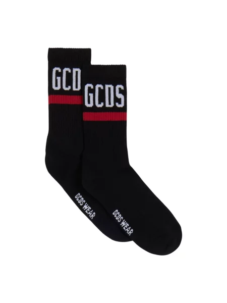 Skarpety Gcds z logo czarne