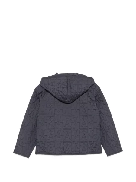 Kurtka dziecięca Emporio Armani szara
