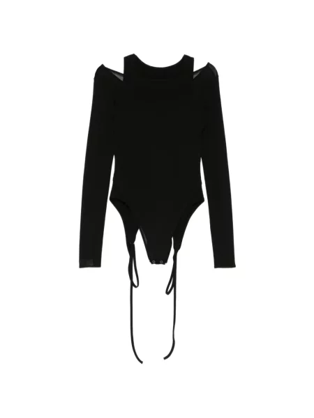 Body Limi Feu din tul negru