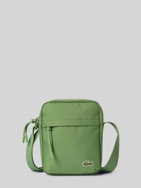 Lacoste saszetka na ramię zielona