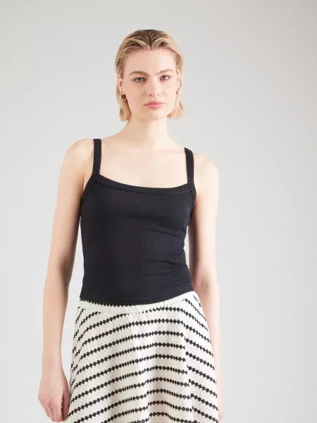 Abercrombie & Fitch Top negru