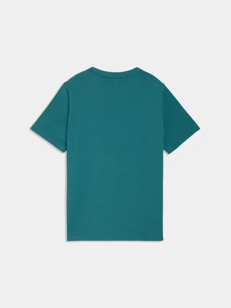 Дитяча Футболка PUMA Class Graphic Tee комбінований верх зелений