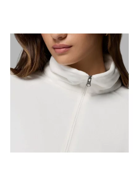 Mikina na zips Columbia biela
