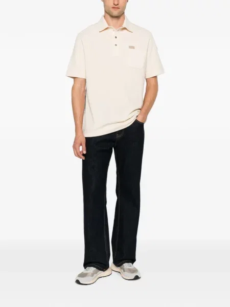 Tricou polo Moncler cu autograf