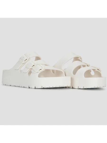 BIRKENSTOCK Saboți Florida III Flex coajă de ou alb