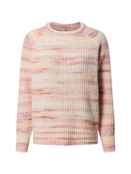 Soyaconcept® sweter z dzianiny z zawartością wełny SC-Berete Kobiety żółty|pomarańczowy wzorzysty S żółty