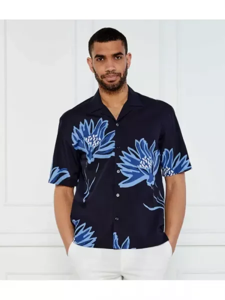 BOSS BLACK Ing | Relaxed fit fekete
