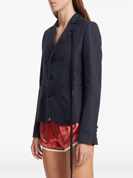 Geacă Ann Demeulemeester albastru