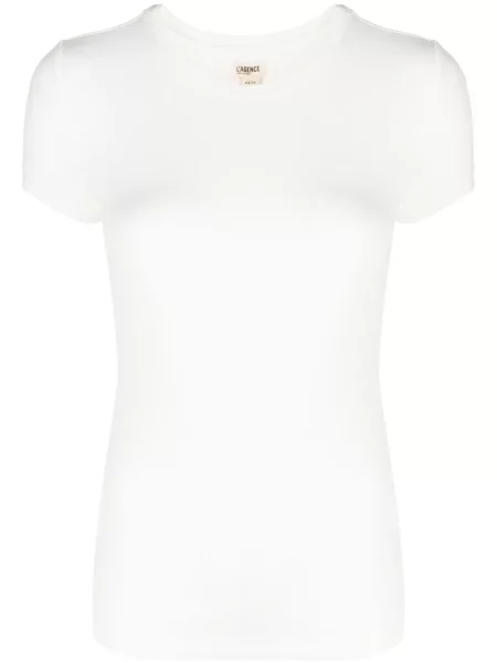 Krótki top L'agence biały