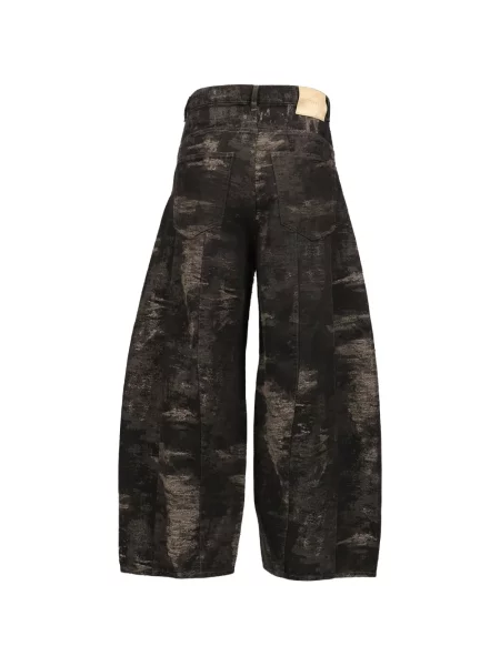 Blugi Taakk din jacard negru