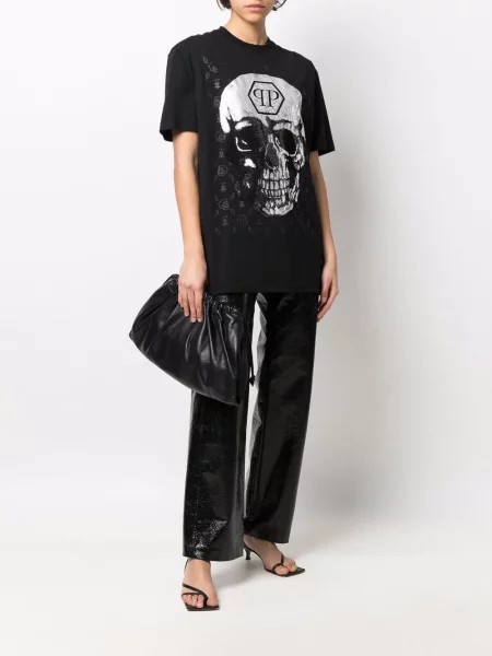 Tričko Philipp Plein černé