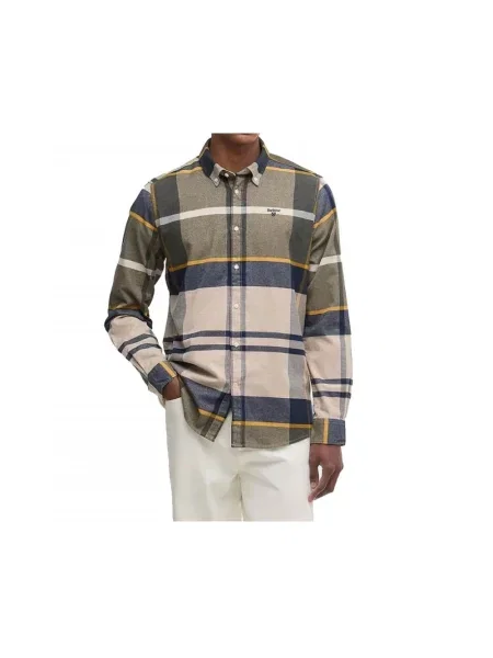 Barbour Koszula Iceloch Tailored Fit zielony