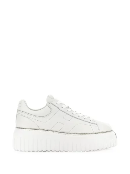 Sneakerși Hogan cu dungi alb