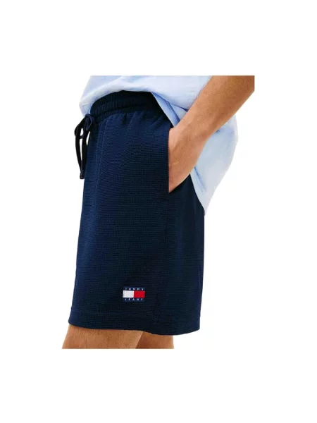 Tommy Jeans Szorty Mężczyźni S niebieski