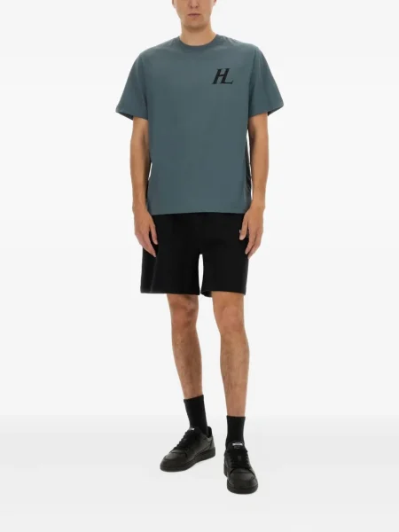 Tricou Helmut Lang cu imagine albastru