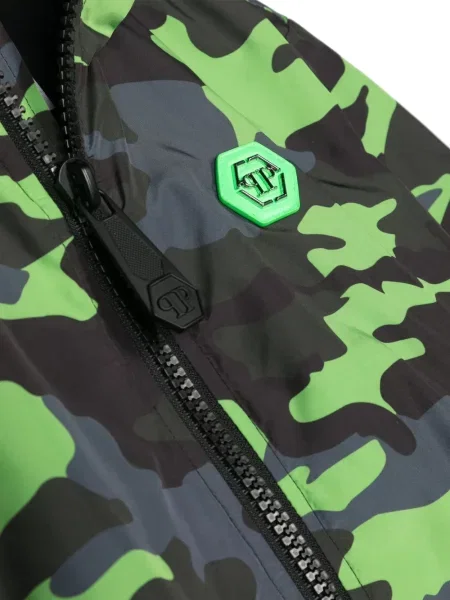 Kurtka dziecięca Philipp Plein zielona