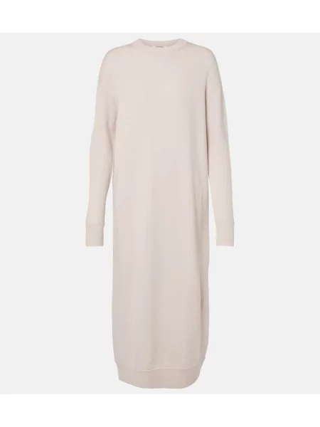Volnena obleka 's Max Mara bež