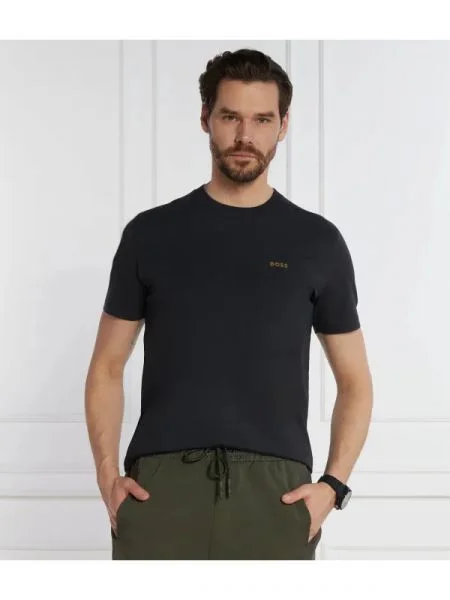BOSS GREEN Póló Tee kék