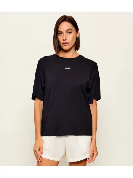 BOSS ORANGE Tricou C_Enis negru