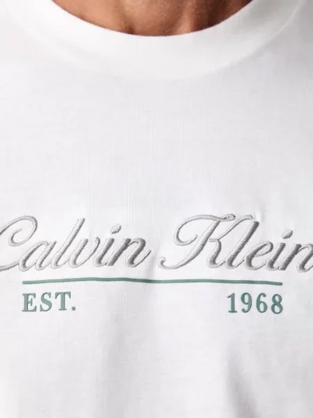 Calvin Klein Jeans тениска мъжка от бежово