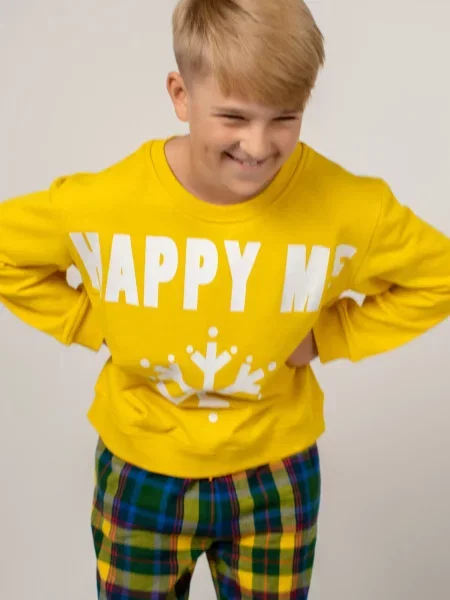 Дитяча піжама Brabrabra жовта