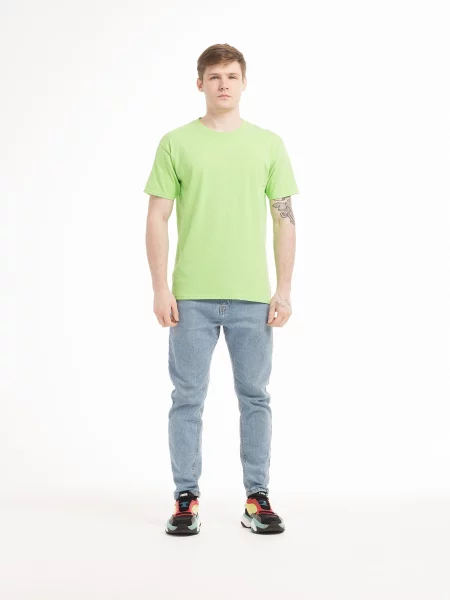 Футболки і поло Fruit of the loom Original салатовий
