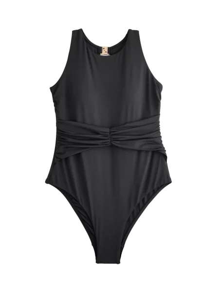 Mint Velvet Costum de baie modelator negru