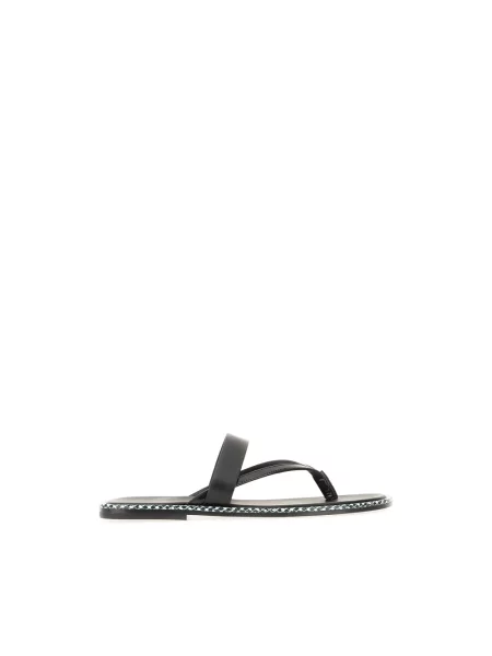 Klapki Dries Van Noten czarne