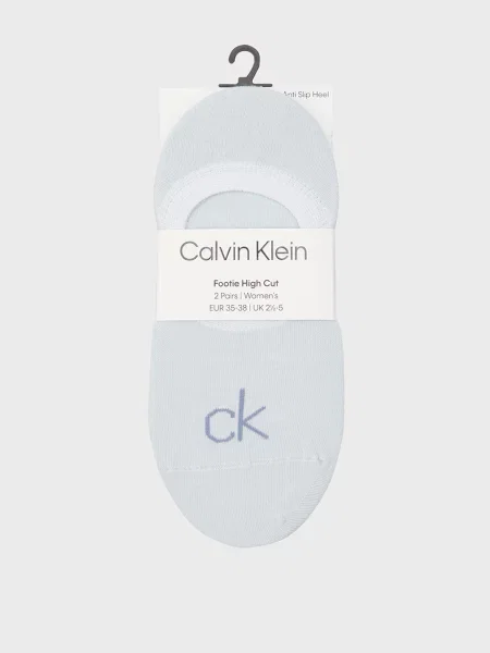 Шкарпетки Calvin Klein блакитні