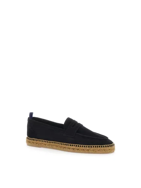 Espadryle Castaner skórzane czarne