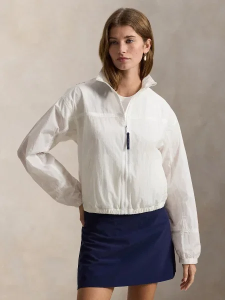 Polo Ralph Lauren Prechodná bunda biela