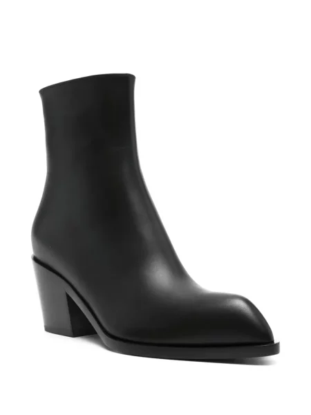 Cizme scurte Gianvito Rossi din piele negru