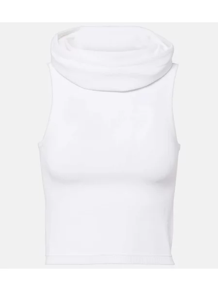 Cropp top Alaïa alb