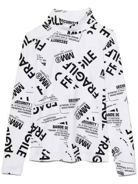 Koszulka dziecięca Mm6 Maison Margiela biała