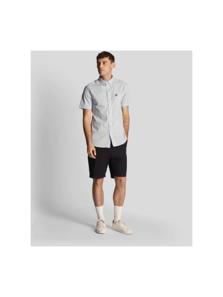 Koszula Lyle & Scott niebieska