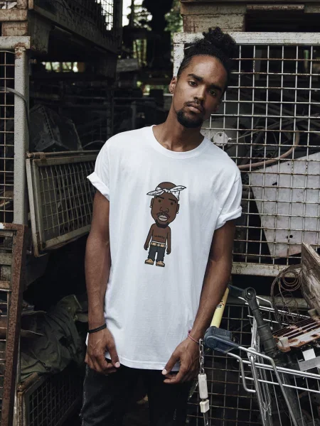 Tricou Mister Tee alb