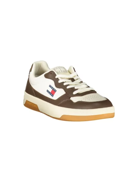 Sneakersy Tommy Hilfiger skórzane białe