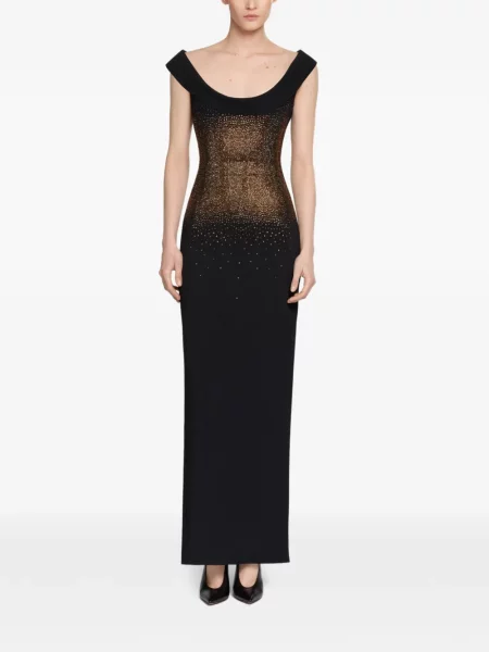 Rochie maxi Elie Saab negru