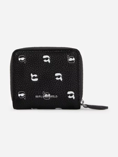 Портмоне Karl Lagerfeld дамски черно