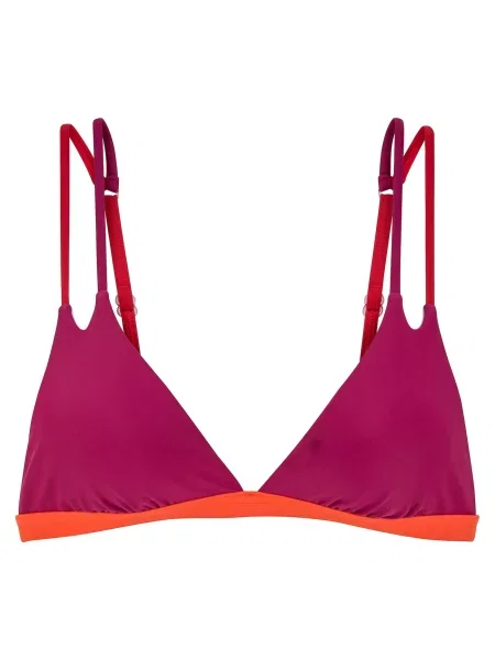 S.Oliver Sutien costum de baie Yella mov zmeură / neon portocaliu