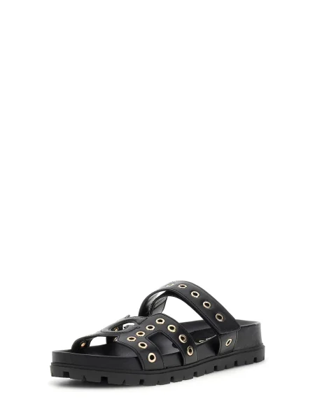 GUESS Nizki natikači FASHIE' črna