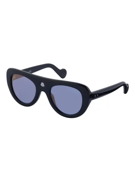 Okulary przeciwsłoneczne Moncler czarne