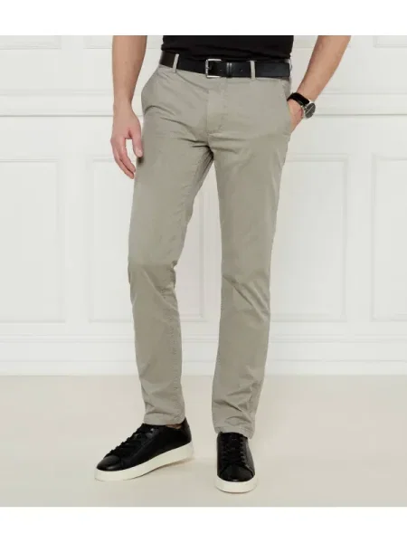 BOSS ORANGE Pantaloni chino gri