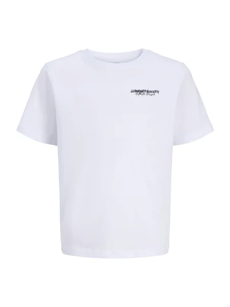 JJ Rebel Tricou JREBZACK negru alb