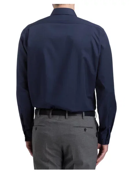 Olymp Koszula Luxor Modern Fit blau granatowa