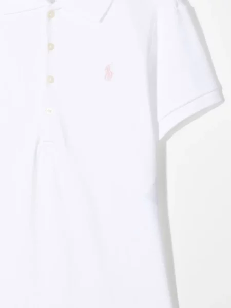 Sukienka dziecięca Polo Ralph Lauren biała