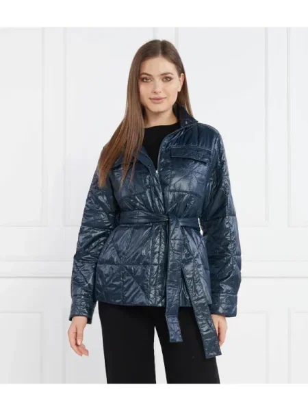 MAX&Co. Steppelt kabát Algebra | Relaxed fit kék