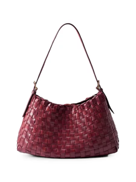 Geantă shopper Dragon Diffusion din piele roșu